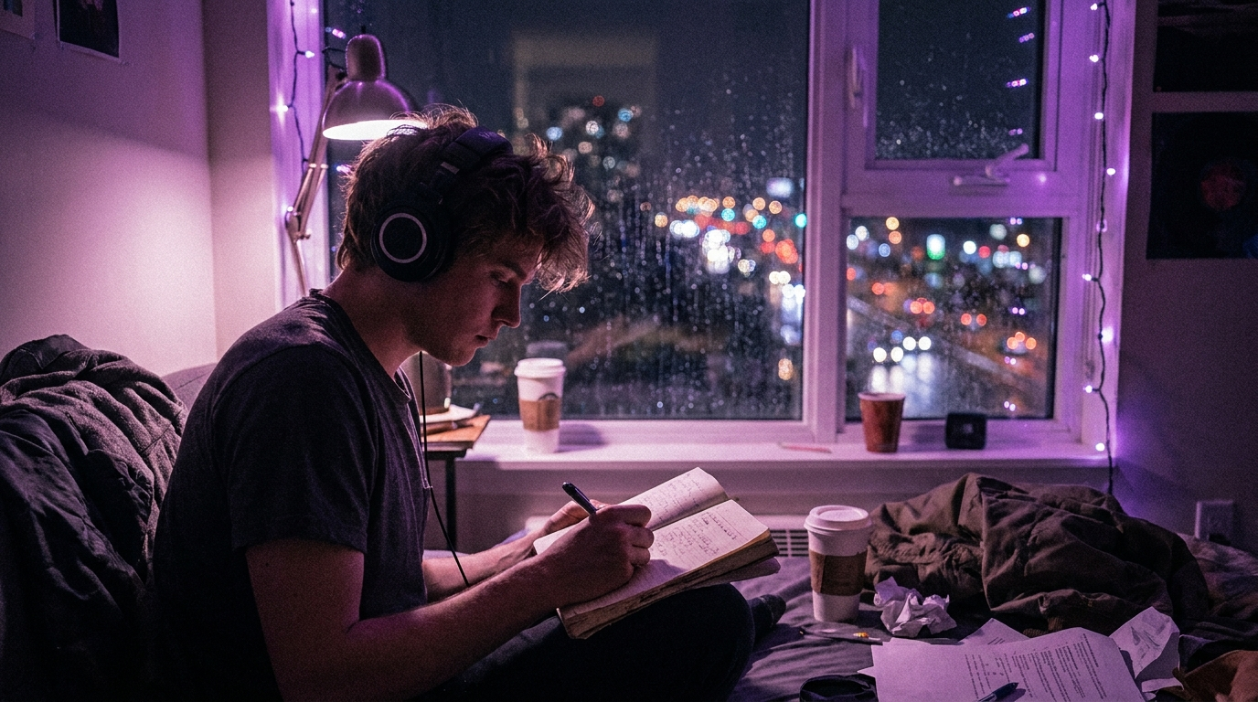 The Bedroom Artist Mindset: Small Room, Big Ambition — cover art