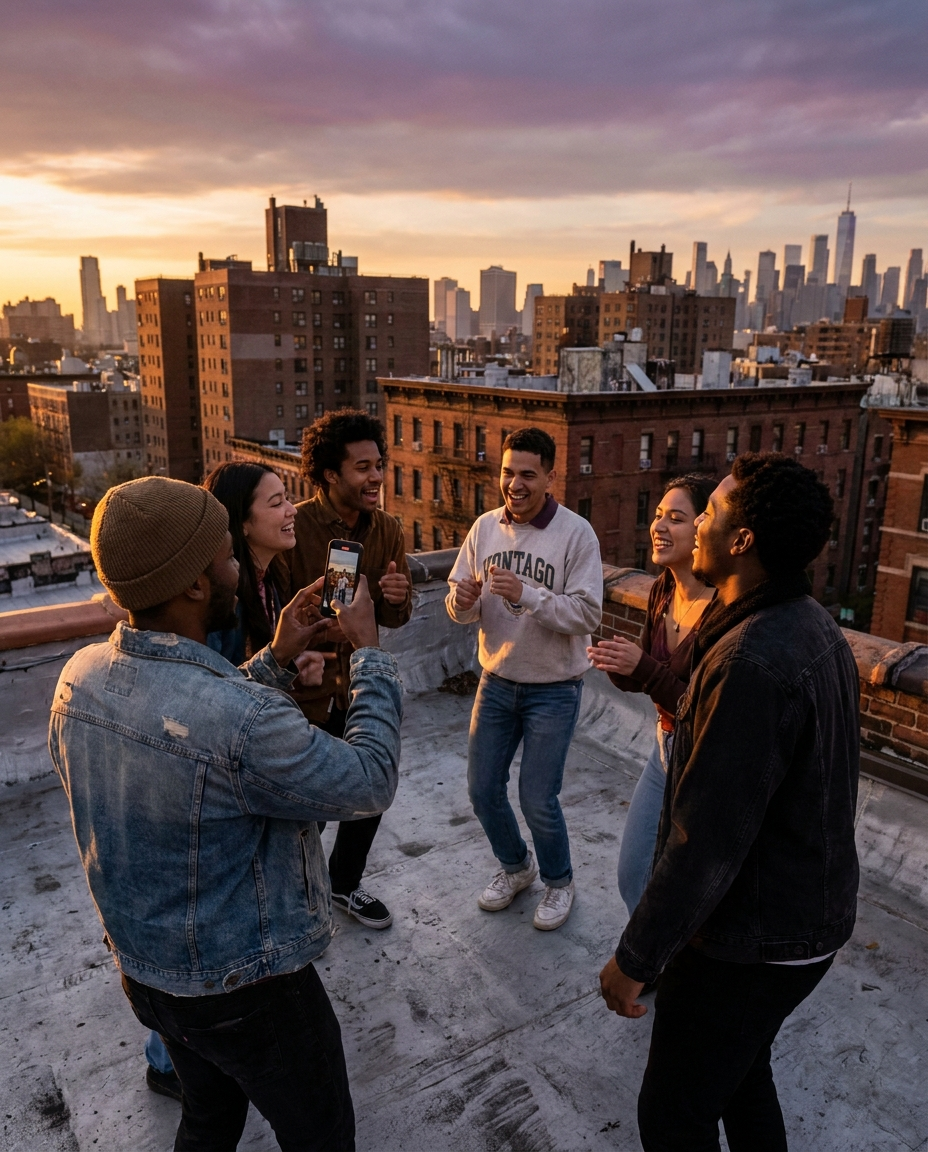 Rooftop freestyle session