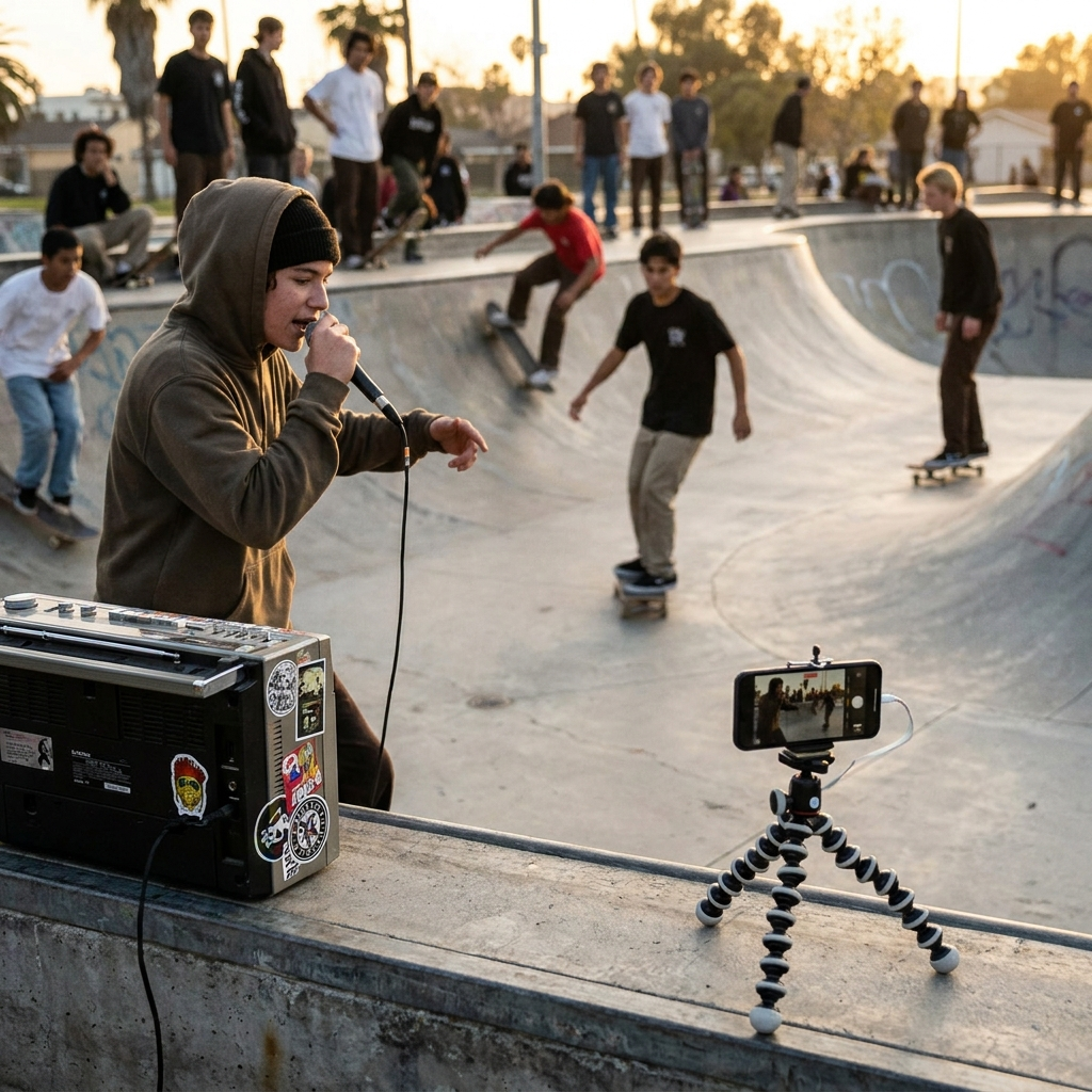 Skatepark session